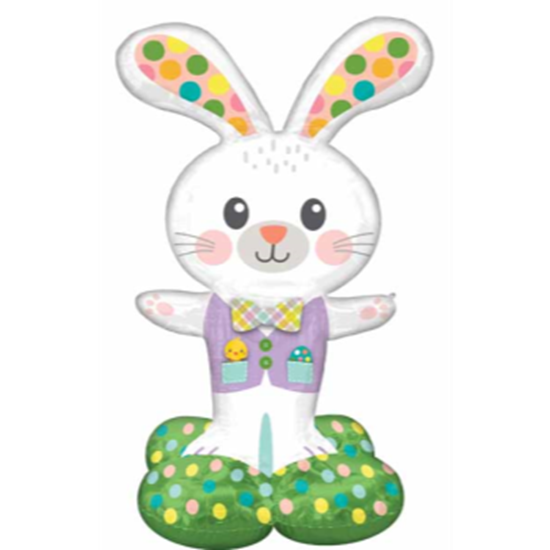 Picture of AIRLOONZ - EASTER BUNNY - AIR FILLED