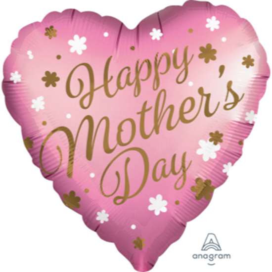 Image sur HAPPY MOTHER'S DAY HEART SHAPED SUPER SHAPE
