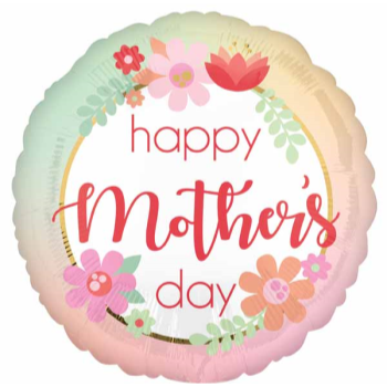 Image de 18" FOIL - HAPPY MOTHER'S DAY OMBRE