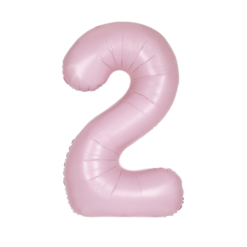 Picture of 34'' NUMBER 2 SUPERSHAPE - LIGHT PINK
