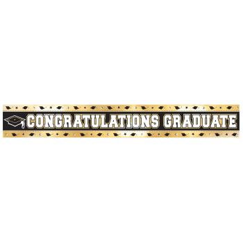 Picture of DECOR - CONGRATULATIONS GRADUATE FOIL BANNER