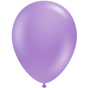 Image de 5" METALLIC LILAC LATEX BALLOONS - TUFTEK