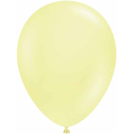 Image sur 11" LEMONADE LATEX BALLOONS - TUFTEK