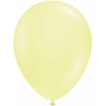 Image de 5" LEMONADE LATEX BALLOONS - TUFTEK