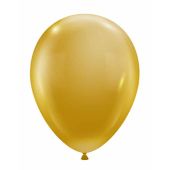 Image de 11" LUXE GOLD LATEX BALLOONS