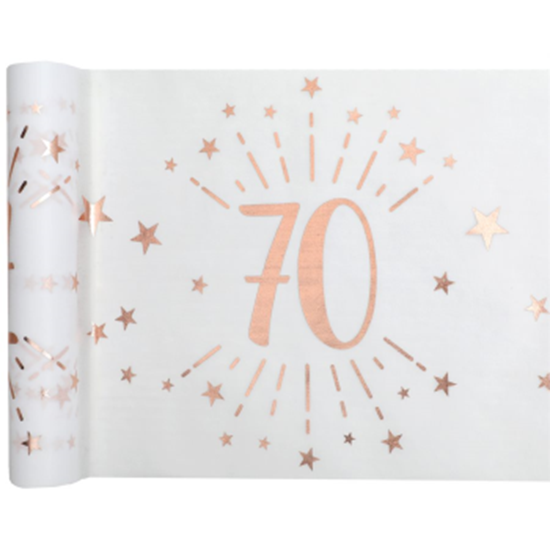 Image sur 70TH TABLE RUNNER - ROSE GOLD