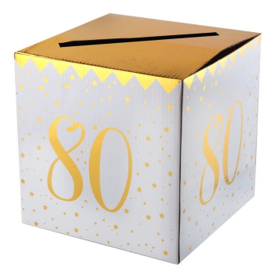 Picture of 80TH - CARD BOX