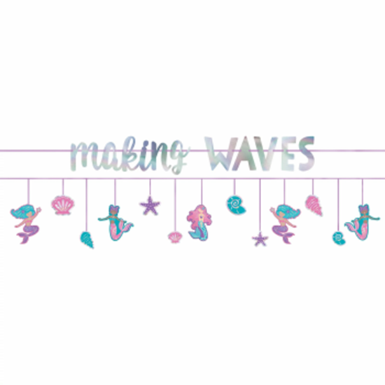 Image sur SHIMMERING MERMAIDS DOUBLE BANNER KIT