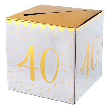 Picture of 40TH - CARD BOX