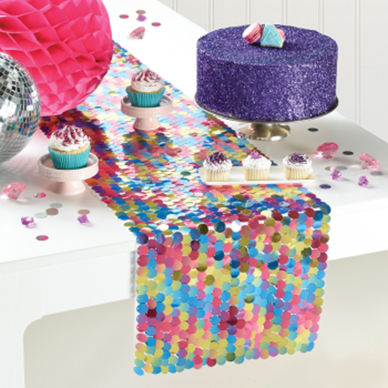 Image sur SPARKLE LARGE SEQUIN TABLE RUNNER