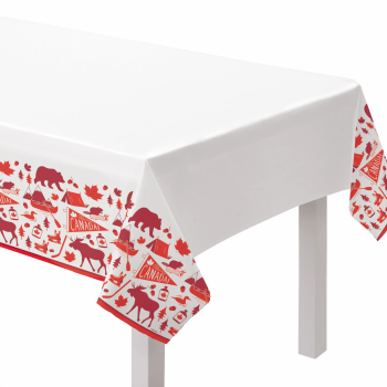 Picture of CANADIAN PRIDE PLASTIC TABLE COVER