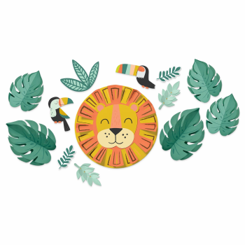 Picture of GET WILD BIRTHDAY SAFARI WALL DECORATING KIT