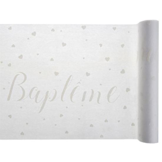 Image sur TABLEWARE - BAPTEME TABLE RUNNER