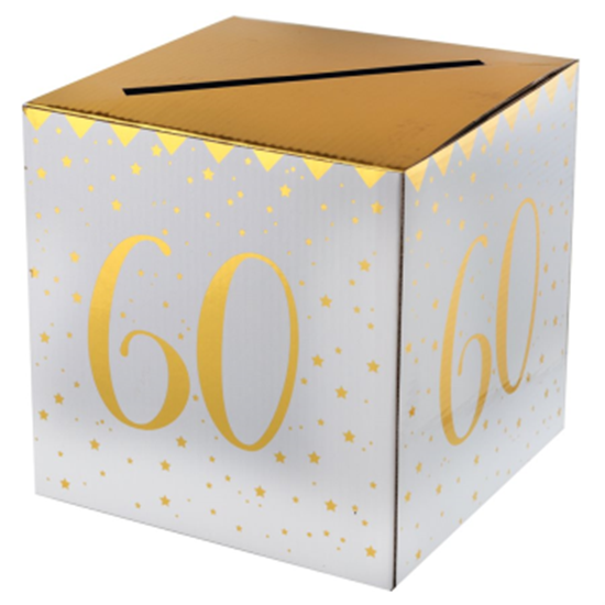 Picture of 60TH - CARD BOX