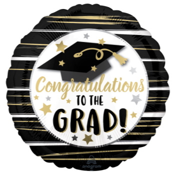 Image de 18'' FOIL - CONGRATULATIONS TO THE GRAD