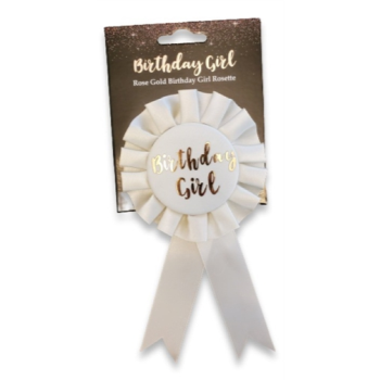 Image de WEARABLES - BIRTHDAY GIRL BADGE - ROSE GOLD