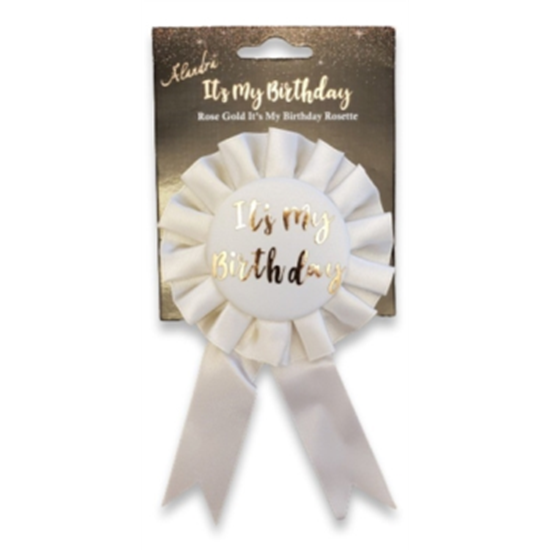 Image sur WEARABLES - IT'S MY BIRTHDAY BADGE - ROSE GOLD