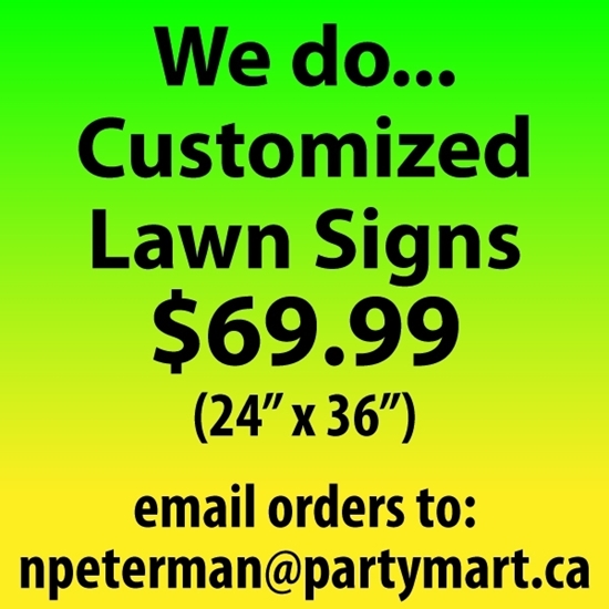 Picture of 1.0 LAWN YARD SIGN