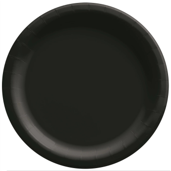 Picture of BLACK 9" PAPER PLATES      