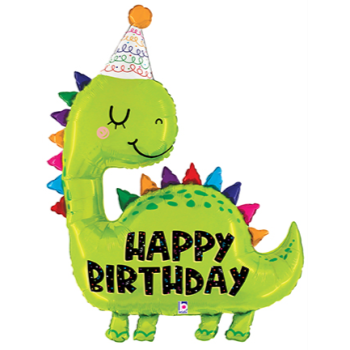 Image de 52" DINOSAUR BIRTHDAY SUPERSAHPE