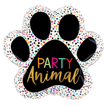 Image de 31" PARTY ANIMAL PAW SUPERSAHPE