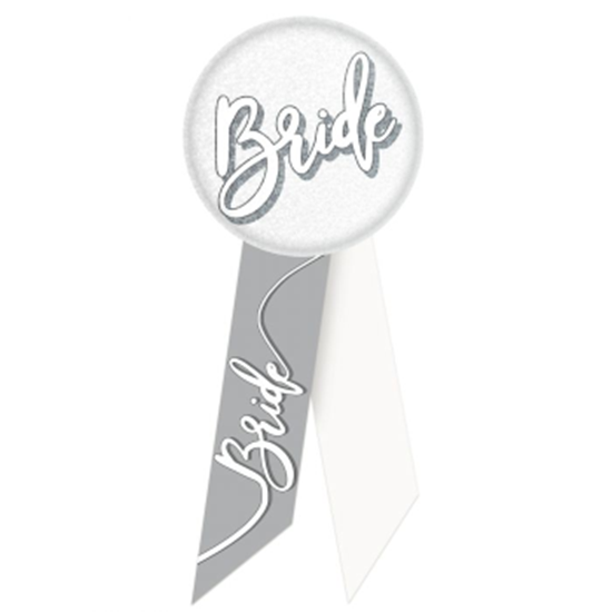 Picture of BRIDE ROSETTE - SILVER