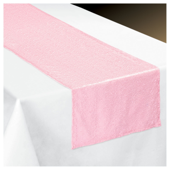 Image de TABLEWARE - PRETTY PASTELS SEQUIN FABRIC TABLE COVER