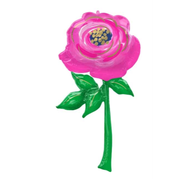 Image de 55" GIANT PINK FLOWER SUPERSHAPE