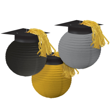 Picture of DECOR - LANTERNS WITH GRAD CAPS