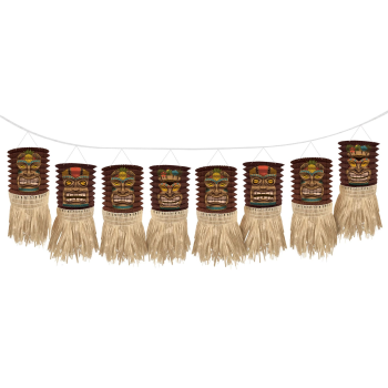 Image de DECOR - TIKI LANTERN HANGING COLLAPSIBLE