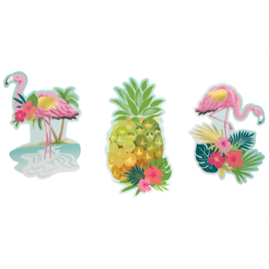 Image sur DECOR - LUAU LAWN SIGN STAKES