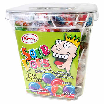 Picture of 1 PACK OF 165 - KERR'S LOLLIPOPS SOUR
