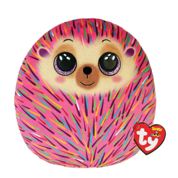Picture of SQUISH A BOOS - JUMBO HILDEE (COLOURFULL HEDGEHOG) TY'S