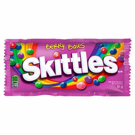 Image sur 1 PACK SKITTLES - BERRY