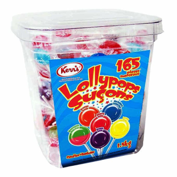 Image de 1 PACK OF 165 - KERR'S LOLLIPOPS VARIETY