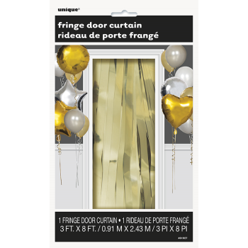 Image de DECOR - GOLD METALLIC CURTAIN