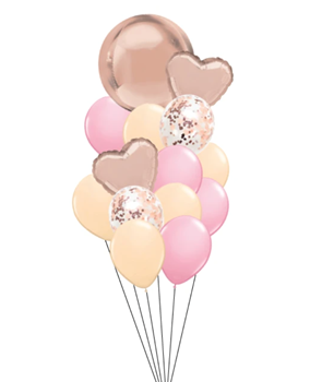 Picture of BB36 - BUBBLE/ORB FUN BOUQUET - ANY COLOURS/ANY BUBBLE