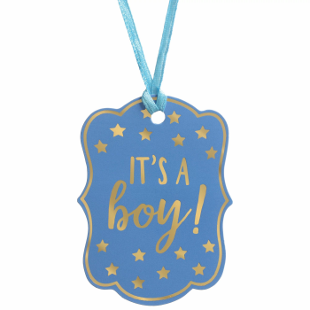 Picture of DECOR - IT'S A BOY TAG 
