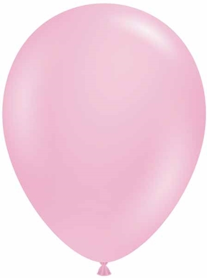 Image sur HELIUM FILLED SINGLE 11" BALLOON - STANDARD PINK  - TUFTEK