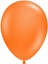 Picture of HELIUM FILLED SINGLE 11" BALLOON - ORANGE - TUFTEK