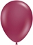 Picture of HELIUM FILLED SINGLE 11" BALLOON - SANGRIA - TUFTEK