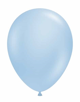 Picture of HELIUM FILLED SINGLE 11" BALLOON - PEARL SKY BLUE - TUFTEK