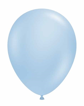 Image de HELIUM FILLED SINGLE 11" BALLOON - PEARL SKY BLUE - TUFTEK