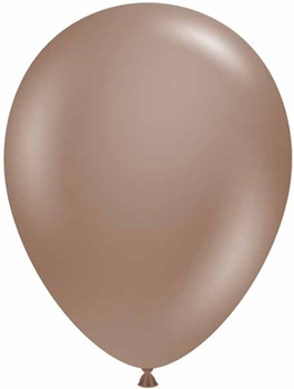 Image de HELIUM FILLED SINGLE 11" BALLOON - COCOA - TUFTEK