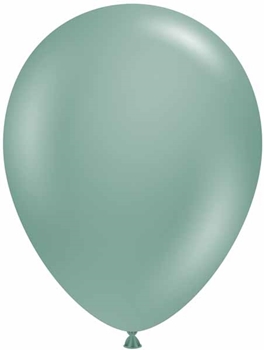 Picture of HELIUM FILLED SINGLE 11" BALLOON - WILLOW GREEN - TUFTEK