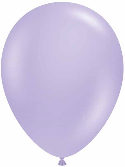 Image sur HELIUM FILLED SINGLE 11" BALLOON - BLOSSOM LILAC - TUFTEK