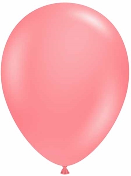 Image de HELIUM FILLED SINGLE 11" BALLOON - CORAL - TUFTEK