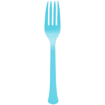 Image de CARIBBEAN BLUE BOXED HEAVY WEIGHT FORKS - 20CT
