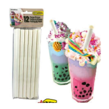 Picture of JUMBO PAPER STRAWS - WHITE