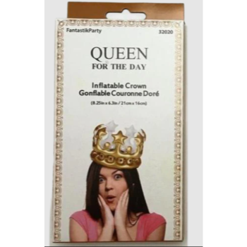 Image de QUEEN INFLATABLE CROWN - GOLD